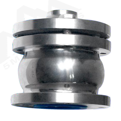 H41X不銹鋼衛(wèi)生級法蘭球型止回閥