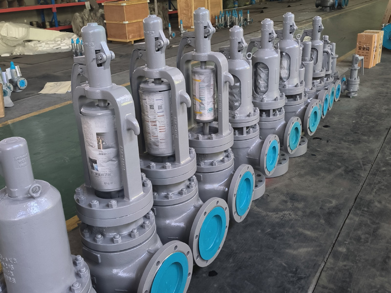14 sets of safety valves manufactured 14 sets of safety valves manufactured
